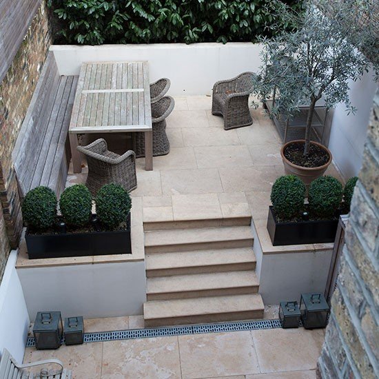 Limestone-terrace-garden